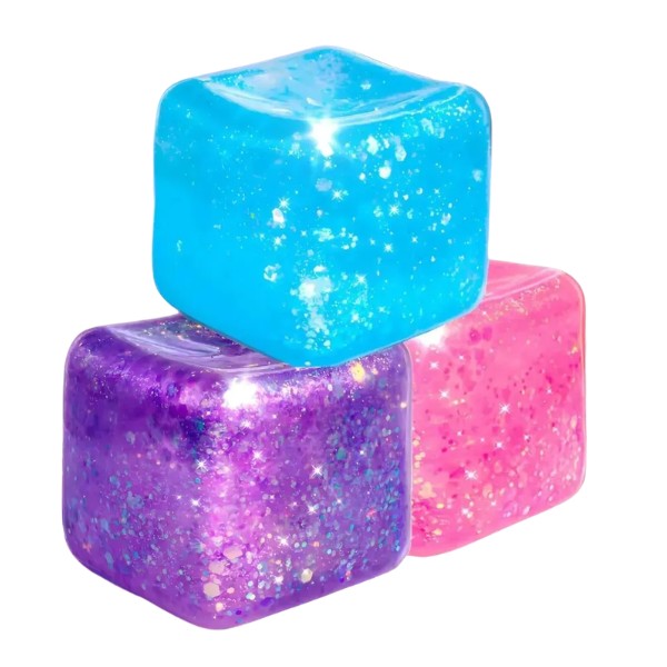 Cubo gel antiestres 5x5 cm