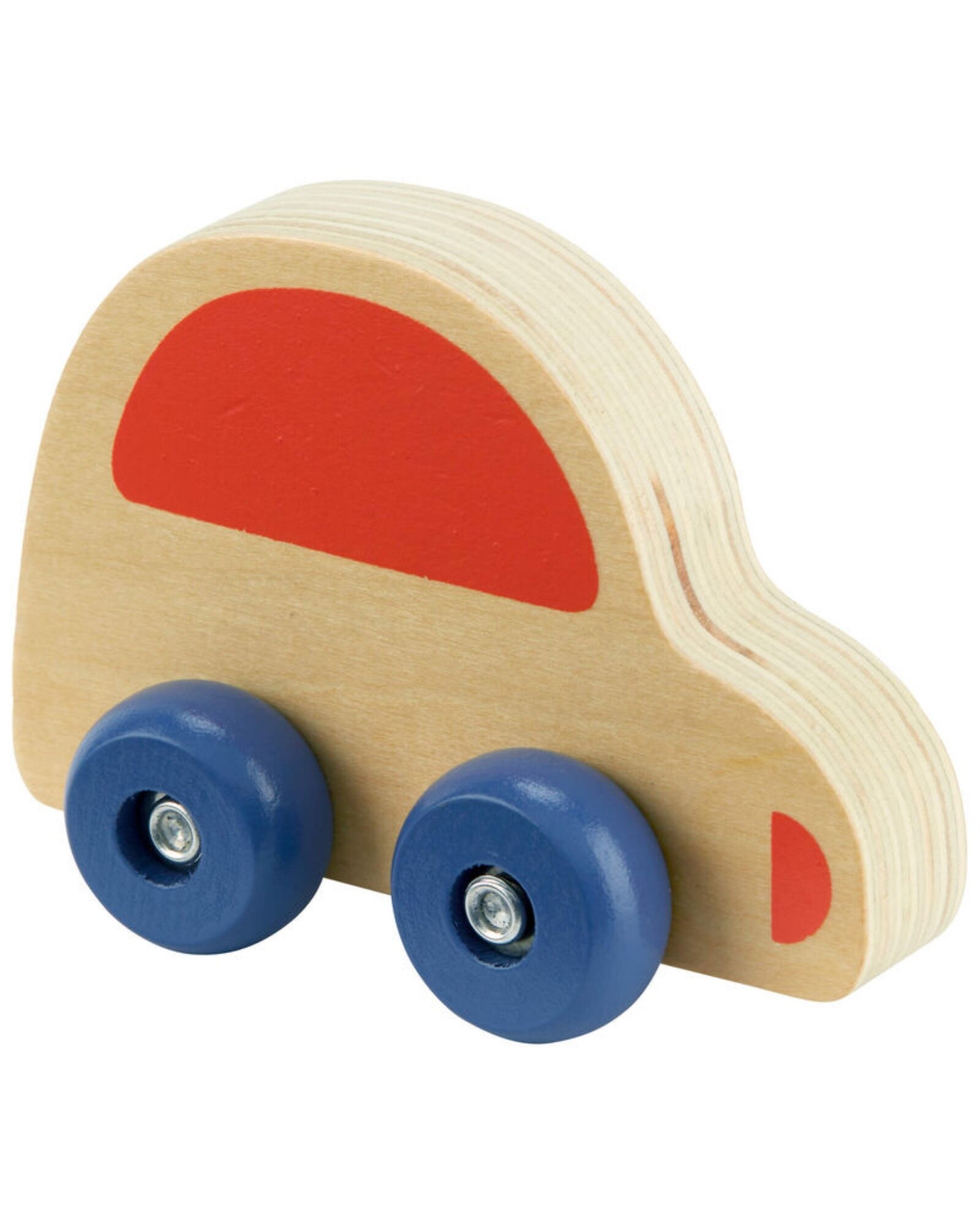 Auto de madera de arrastre